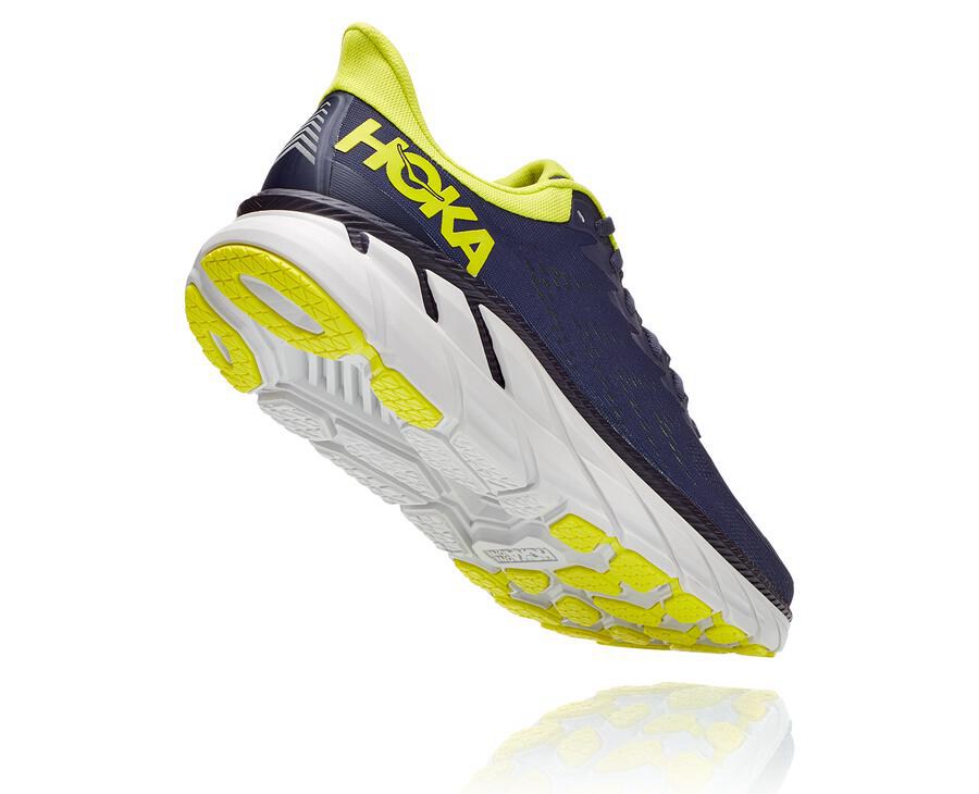 Hoka One One Tenisky Panske Námornícka Modrá - Clifton 7 - 37620-VTYO